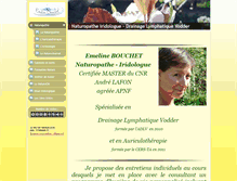 Tablet Screenshot of emelinebouchet.fr